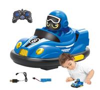 RC Car para niños pequeños, RC Bumper Car Set | Juego de Camiones de Control Remoto de Carreras - Juego Recargable de expulsión de la Batalla de los vehículos eléctricos para niños de 3 a 14 años