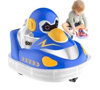 RC Car, RC Bumper, Stunt Battle Toy Race Vehicles, Blue, Red, with Light and Sound for Boys Girls Kids Ages 3+ Backyard Indoor Play Engaging Group Entertainment Anytime