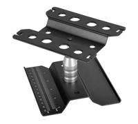 RC Car Repuestos Kit para TRX-4 para Axial SCX10 II 1/10 1/8 1/12 RC Car RC Crawler para Tamiya Tools Estación De Reparación Metal Soporte Trabajo Conjunto(Black)