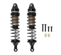 RC Car Shock Absorbers 105mm | Aluminum Alloy with Elastic Springs | Compatible with Slash/Rustler 1/10 RC Car | Enhanced Stability & Vibration Reduction