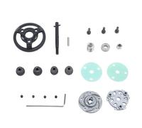 RC CARJA DE CAR CAJA DE ENGRANAJES CODER DE COBER 48P 83T ENGRANAJE 18T 19T 20T 21T Engranajes de motor para 1/10 kit de actualización VXL con tornillo de llave