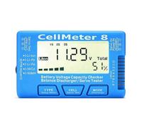 RC CellMeter-8 1-8S Battery Capacity Voltage Test Meter for LiPo Life Li-Ion NiMH Nicd Cell Meter