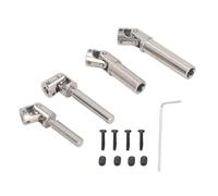 RC Center Drive Daft Set de acero inoxidable Mejora de la transmisión eficiente para HobbyPlus 1/18 4WD CP18P RC RC
