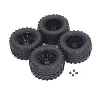 RC Coche Goma Ruedas Para Axial Para HSP Para Redcat Para HPI 1/10 Neumáticos Universales Coche RC 12 Mm Con Orificio Hexagonal Para Camión F10 Accesorios De Actualización Para Buje De Rueda