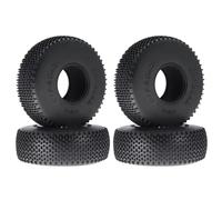 RC Coche Goma Ruedas Para Axial Para Scx10 Ii Iii 90046 Para Traxxas Para Trx4 Para Trx6 D90 Para Redcat Para Mst 1/10 4 Piezas 118 Mm 1,9 Pulgadas Neumáticos De Goma RC Crawler Car