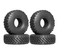 RC Coche Goma Ruedas Para Axial Para SCX10 Pro Para Capra Para Traxxas Para TRX4 D90 Para Redcat 1/10 4 Neumáticos De Goma De 116 Mm Y 1,9 Pulgadas Para Coche RC Crawler