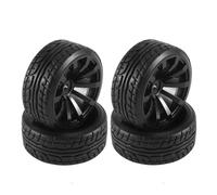 RC Coche Goma Ruedas Para Tamiya Para TT01 Para TT02 XV01 PTG-2 Para Kyosho Para HPI Para HSP 1/10 Plástico Duro 65 Mm RC Para Neumáticos Carreras Carretera Para Turismo Drift Neumáticos Ruedas