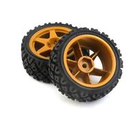RC Coche NeumáTico Piezas para HPI RS4 FW06 para Tamiya para TT01/TT02/XV-01 1/10 Neumáticos Coche RC Deportivo Vehículos Orugas Accesorios Actualizaciones Reemplazo Y Reparación(2pcs)