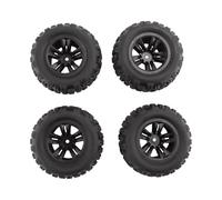 RC Coche NeumáTico Piezas para MJX para Hyper Go 16207 16208 16209 16210 H16 H16H H16E H16P 1/16 4 Piezas Neumáticos Ruedas Coche RC Y Actualizaciones Reparación Repuesto