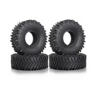 RC Coche NeumáTico Piezas para TRX4 para TRX6 90046 para SCX10 III AXI03007 para Tamiya CC01 D90 D110 1/10 1.9 4 Piezas Neumáticos Barro OD .72 "Reemplazo Coche RC Crawler