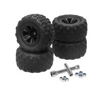 RC Coche NeumáTico Piezas para Wltoys 144001 124018 124016 124017 144010 124019 H16H H16P H16E 1/12 1/14 1/16 4 Piezas Repuestos Neumáticos Coche RC Nieve Y para Arena