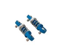 RC Coche Piezas Compatible con Mini-Q9 RC Modificación Y Mejora Accesorios Y Repuestos Metálicos Delanteros Y Traseros para Muelles Amortiguadores(Blue)