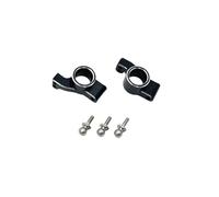 RC Coche Piezas Compatible con WLtoys 244016 para LOSI Micro-B 1/24 RC, Piezas De Modificación De Actualización De Coche, Accesorios, Copa De Rueda Trasera De Metal(Black)