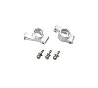 RC Coche Piezas Compatible con WLtoys 244016 para LOSI Micro-B 1/24 RC, Piezas De Modificación De Actualización De Coche, Accesorios, Copa De Rueda Trasera De Metal(Silver)