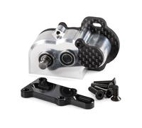 RC Coche Piezas para 1/10 Chasis LCG Crawler RC para Capra F9 AR45, Transmisión De Portal Ultraligera Mecanizada, Caja De Cambios Pequeña De 48 Pasos con Almohadilla Antirrebote(Color1)