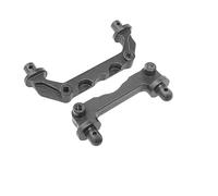 RC Coche Piezas para MJX para Hyper para Go 1/14 14209 14210 H14BM Pilares De Carcasa Trasera Delantera De Metal Columna De Carcasa De Coche RC Pilares De Cuerpo De Aluminio Piezas De Mejora(Gray)
