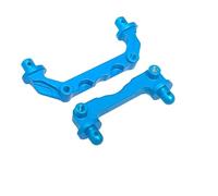 RC Coche Piezas para MJX para Hyper para Go 1/14 14209 14210 H14BM Pilares De Carcasa Trasera Delantera De Metal Columna De Carcasa De Coche RC Pilares De Cuerpo De Aluminio Piezas De Mejora(Blue)