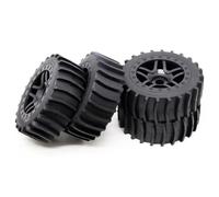 RC Coche Rueda Neumáticos Compatible Con ARRMA Para TRAXXAS 1/8 RC Cars Pieza De Actualización 2 Uds Vehículo Todoterreno Neumático De Desierto Neumático De Paleta Para Neumáticos De Carreras 17MM