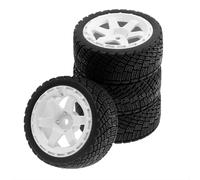 RC Coche Rueda Neumáticos Compatible Con Tamiya Para TT02 XV01 Para Lancia Para Delta W150 1/10 RC Piezas De Coches De Carreras 4 Uds. Neumático Goma De 67mm Neumático De Rueda Hexagonal De 12mm