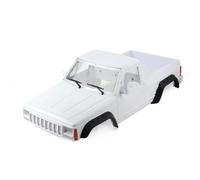 RC Coches Piezas para Axial para SCX10 para SCX10 II 90046 1/10 Coche Trepador De Control Remoto Distancia Entre Ejes De 313mm para Camioneta para Cherokee Body Shell Kit(White)