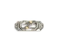 RC Coches Piezas para Axial para SCX10 para Traxxas para TRX4 1/10 Coche Trepador Control Remoto Piezas Mejora Guía Cuerda Cabrestante Magnético Protector Carenado Hawse Gancho Remolque(Silver)