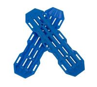 RC Coches Piezas para Axial para SCX10 para TRX-4 para TRX-6 para Tamiya CC01 1:10 RC Crawler Accesorios para Coches RC Escalera para Arena De Plástico Rampas De Recuperación Tablero(Blue)