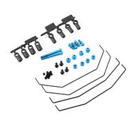 RC Coches Piezas para Tamiya para TD4 1/10 RC Piezas Mejora Coche Accesorios Kit Barra Estabilizadora Delantera Y Trasera Conjunto Estabilizador 22037