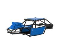 RC Coches Piezas para TRX4M Actualización 1/18 RC Crawler Rock Tarantula Nylon para Buggy Body Shell Chasis Kit(Unassembled Blue)