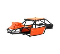 RC Coches Piezas para TRX4M Actualización 1/18 RC Crawler Rock Tarantula Nylon para Buggy Body Shell Chasis Kit(Unassembled Orange)