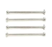 RC Coches Piezas para Wltoys 104001 1/10 RC Car Upgrades Parts Accessories 4 Piezas Eje Transmisión Hueso De Perro De Metal para Plata