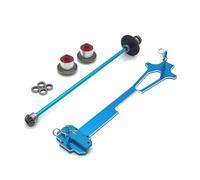 RC Coches Piezas para Wltoys para 124016 124017 124018 124019 para RIaarIo 1/12 RC Piezas Mejora Coche Metal Segundo Piso Tablero Diferencial Eje Transmisión Central(Blue)