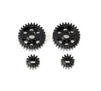 RC Coches Repuestos para Axial AXP8 Gilamon 1/8 RC Mejora Coche Piezas Acero Duro Delantero Trasero Portal Engranaje Conjunto 32P 28T 13T Decorativo