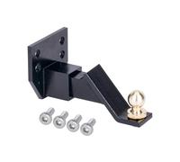 RC Coches Repuestos para Axial para Scx10 para Traxxas para Trx4 para Trx6 D90 1/10 RC Piezas De Mejora Coche 1 Uds Receptor Enganche Gancho Remolque CNC(Black)