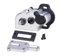 RC Coches Repuestos Para Axial Para SCX10 Para TRX4 1/10 Baja Gravedad Chasis Para LCG Kit Enlace Alta Distancia Sobre Orugas Actualización Completa(Transmission)