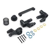 RC Coches Repuestos para Maxx para Widemaxx 89086-4 1/10 Faros Camión Monstruo Luces Traseras Montaje Torres Choque Kit Rodamiento Montaje Dirección(Steering Assembly)