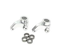 RC Coches Repuestos para Mjx 10303 10304 1/10 Actualización Metal Control Remoto Coche Dirección Delantera Copa Rodamiento Decorativo Repuesto Modelos