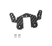 RC Coches Repuestos para Tamiya para Hotshot II para Racing 1/10 RC Mejora Coche Piezas Fibra Carbono Torre Choque Trasera Accesorios Decorativos
