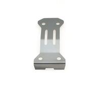 RC Coches Repuestos para Tamiya Xv-02 Pro Xv02 58707 1/10 RC Mejora Coche Piezas Acero Inoxidable Protector Chasis Delantero Trasero Decorativo(Rear)