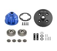 RC Coches Repuestos Para Traxxas Para Maxx Para Slash 1/8 Para Maxx 1/10 Kit De Diferencial Trasero Completo De Metal 37T 13T Piezas De Mejora Para Coche RC Accesorios(Blue)
