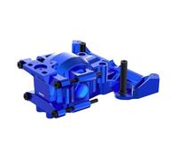 RC Coches Repuestos Para Traxxas Para Mini Para Maxx/XRT/Para Slash GPM 7075Alu Frontal Superior Inferior Mamparo RC Piezas Reparación(Blue)