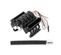 RC Coches Repuestos para Traxxas para TRX4 para TRX6 para Axial para SCX10 II III 1/10 RC Crawler Aluminio V8 Disipador Calor Ventilador Refrigeración Accesorios Mejorados