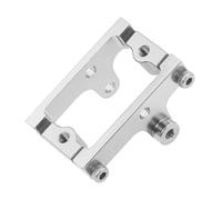 RC Coches Repuestos para Traxxas para TRX4M para Bronco para Defender para JJRC C8801 AX-8560 1/18 RC Piezas Mejora Coche Soporte Metal Montaje Servo Aluminio(Silver)