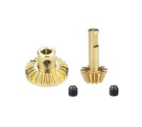 RC Coches Repuestos Para WPL D12 B24 B36 C14 C24 Para MN D90 D98 D99 Para MN99S 1/2/4 Pares Engranaje Eje Trasero Metal Conjunto Engranajes Eje Transmisión Piezas Accesorios(Brass,1 pcs)