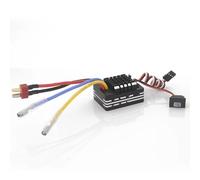 RC Controlador ESC Para 1/10 1/12 60A 80A 2-3S RC Crawler Monster On-road Off-road Car 540 550 Motor Impermeable Full Metal Brushed ESC Reparación Actualización(80A T Plug)