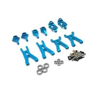 RC Copa Dirección Para WLtoys A949 A959 A969 A979 K929 1/18 Juego De 7 Piezas De Cojinetes De Copa Dirección De Metal Para Basculante Y Accesorios Para Coches RC Repuesto Mejorado(Blue)