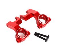 RC Copas DireccióN para Arrma para Gorgon 4X2 2WD 1/10 Juego De Copa De Dirección Delantera De Aleación De Aluminio Piezas De Actualización para Coche RC Monster Truck(Red)