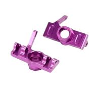 RC Copas DireccióN para HPI para Savage para Flux HP 2350 XL X 4.6 5.9 21 25 SS 4.1 3.5 1/8 Brazo De Articulación Delantero Y Trasero De Aluminio C-HUB Accesorios para Coche RC(Purple,2pcs)