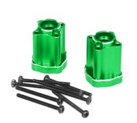 RC Copas DireccióN para Losi para Mini para LMT 1/18 Copa De Dirección Delantera Y Trasera De Metal Accesorios De Actualización De Coche RC Reemplazar Piezas Modificadas(Green,Rear)