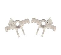 RC Copas DireccióN para Losi para Super para Baja para Rey 2.0 1/6 Articulación De Dirección De Metal Camión Todoterreno RC Accesorios De Actualización Reemplazar Modificar Piezas(Silver)