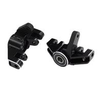 RC Copas DireccióN para Losi para Super para Rey 1/6 Ejes De Dirección Delanteros Nudillos con Brazos De Fibra De Carbono Y Piezas De Cojinetes De Gran Tamaño